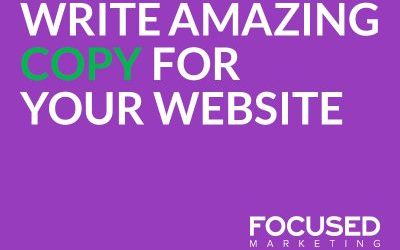 Write amazing copy for your website