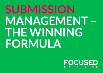 Submission management the winning formula webinar