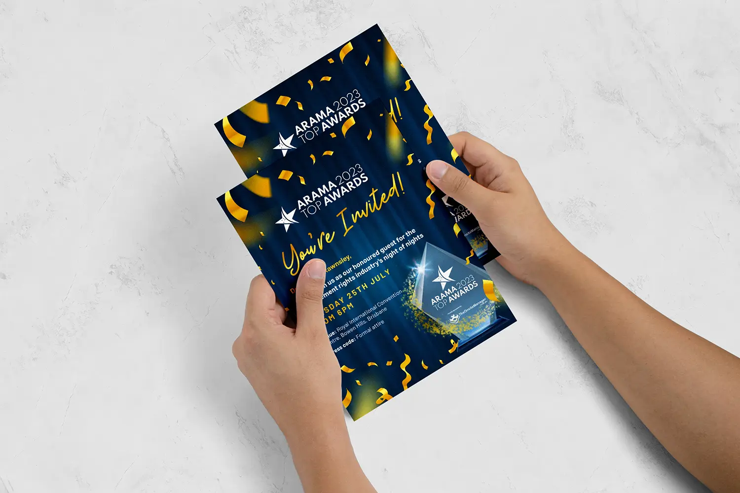 ARAMA_TOP_Awards_Flyer_Design