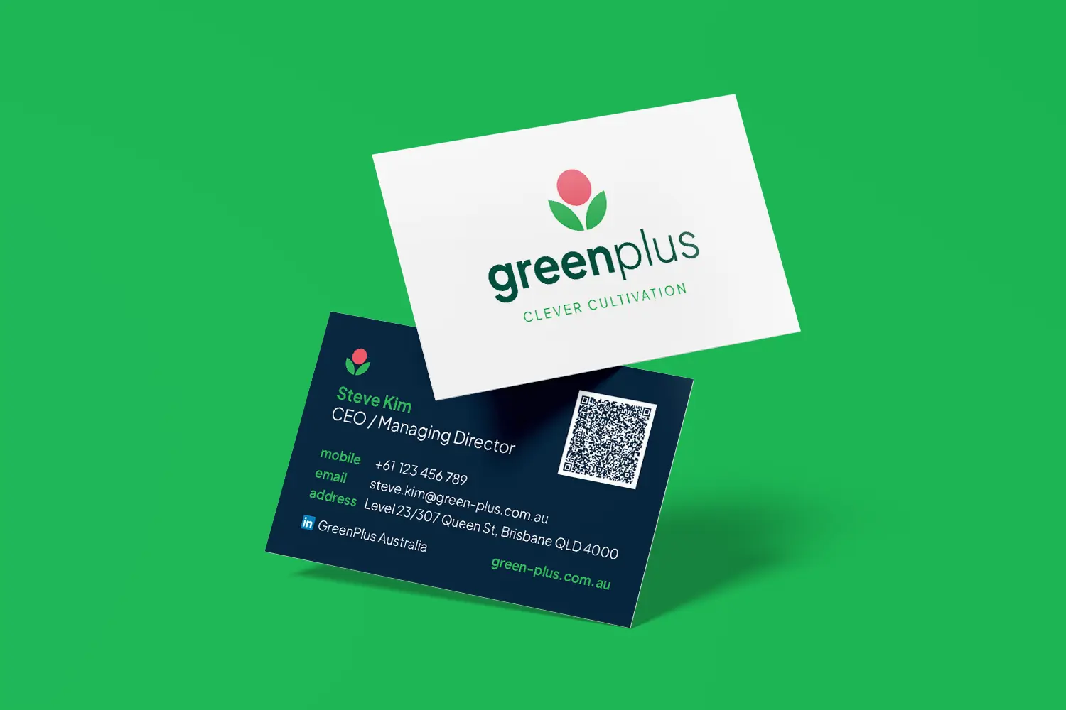 GreenPlus_BusinessCards