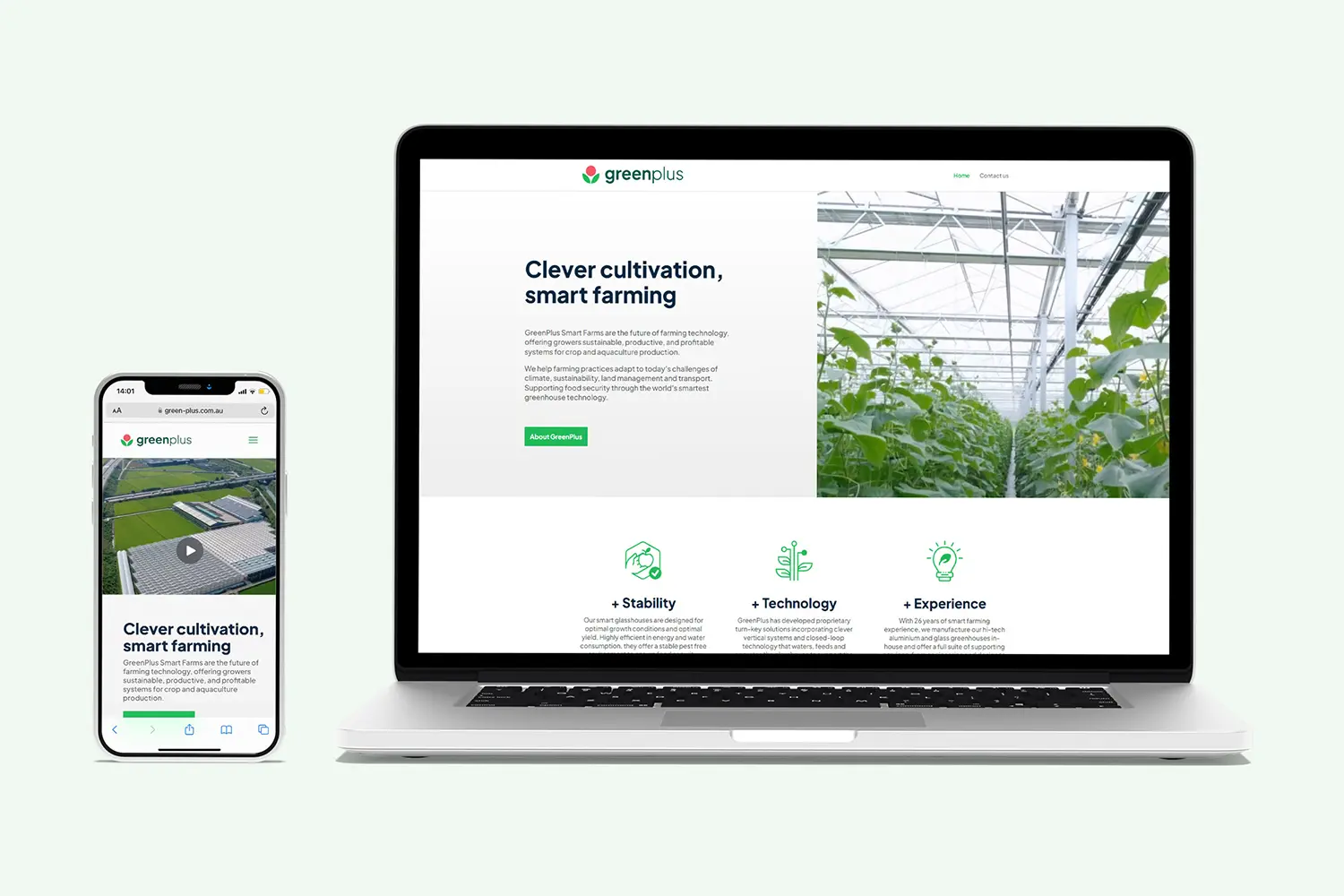GreenPlus_Website_Design