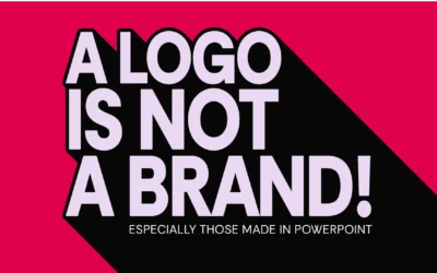 A logo is not a brand: Understand the real difference between branding and logo design