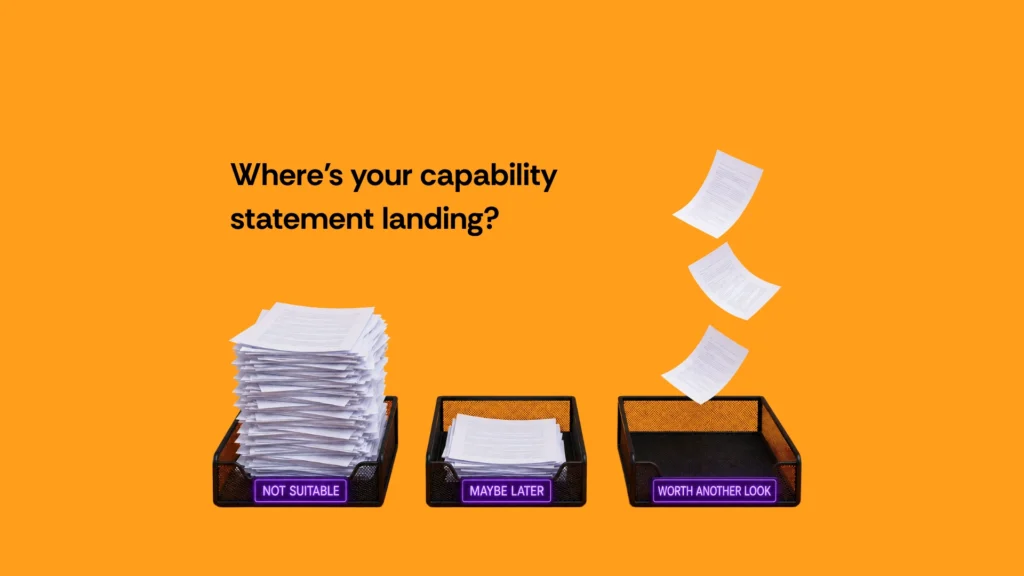 creating a winning capability statement design